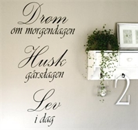 Dr�m om morgendagen...